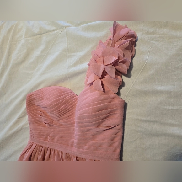 JJ HOUSE  one shoulder bridesmaid  dress - Picture 7 of 15
